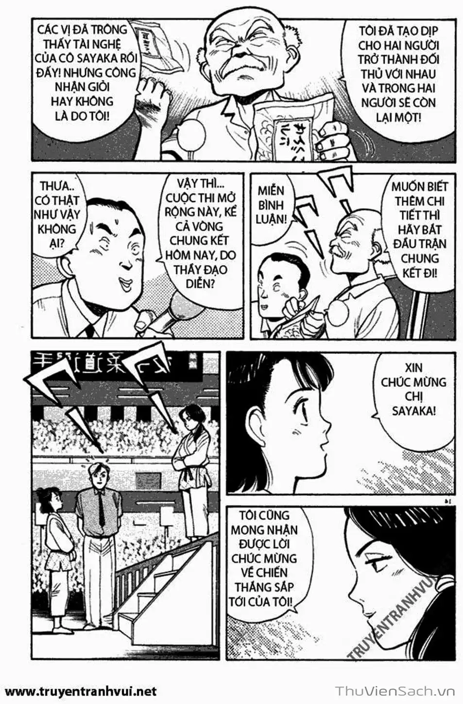 Truyện Tranh Tiểu Thư Nhu Đạo - Yawara! trang 6