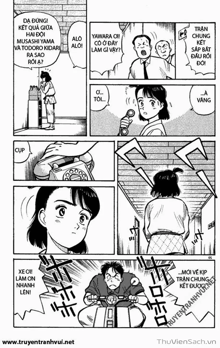 Truyện Tranh Tiểu Thư Nhu Đạo - Yawara! trang 6