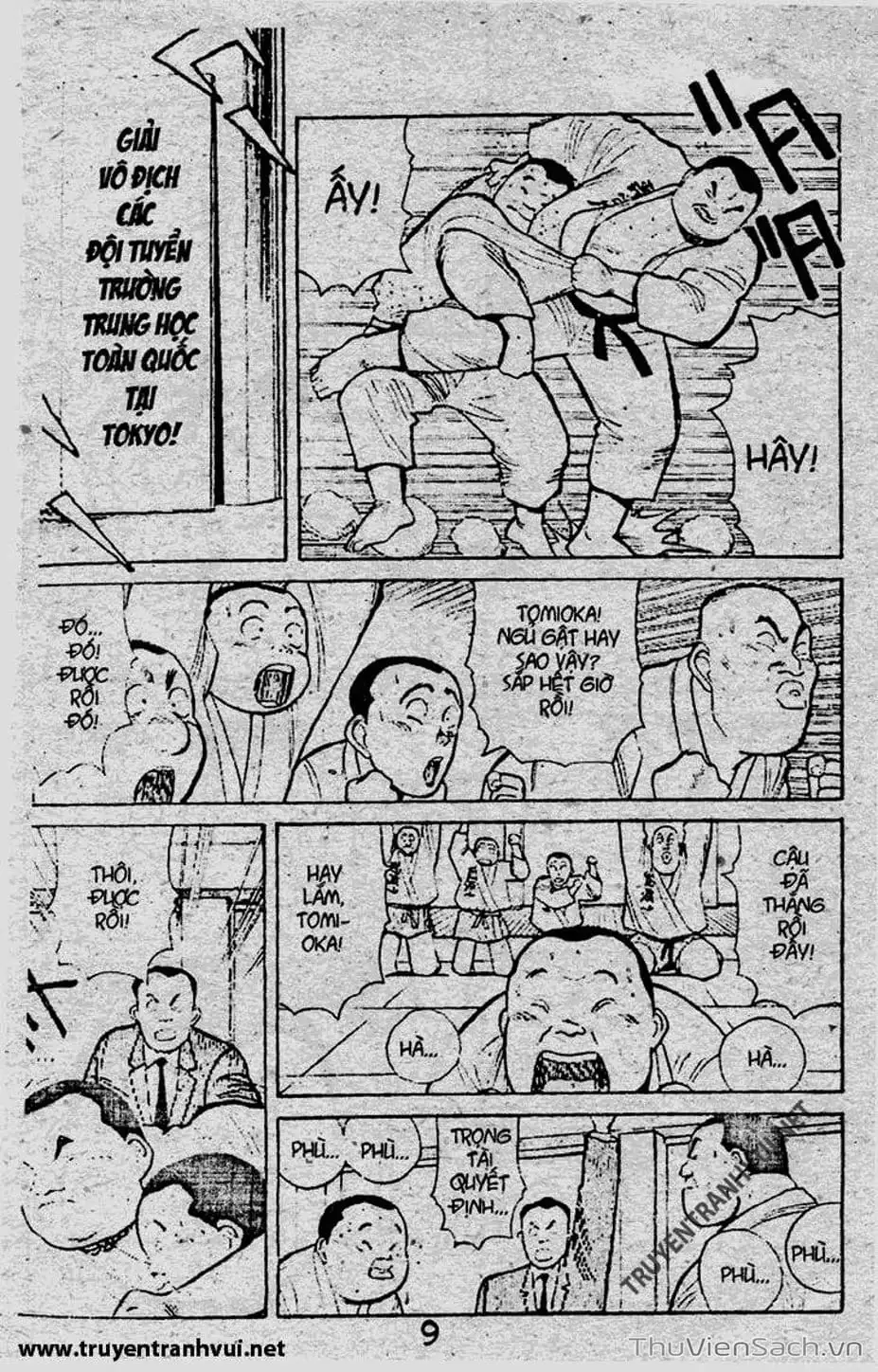 Truyện Tranh Tiểu Thư Nhu Đạo - Yawara! trang 6