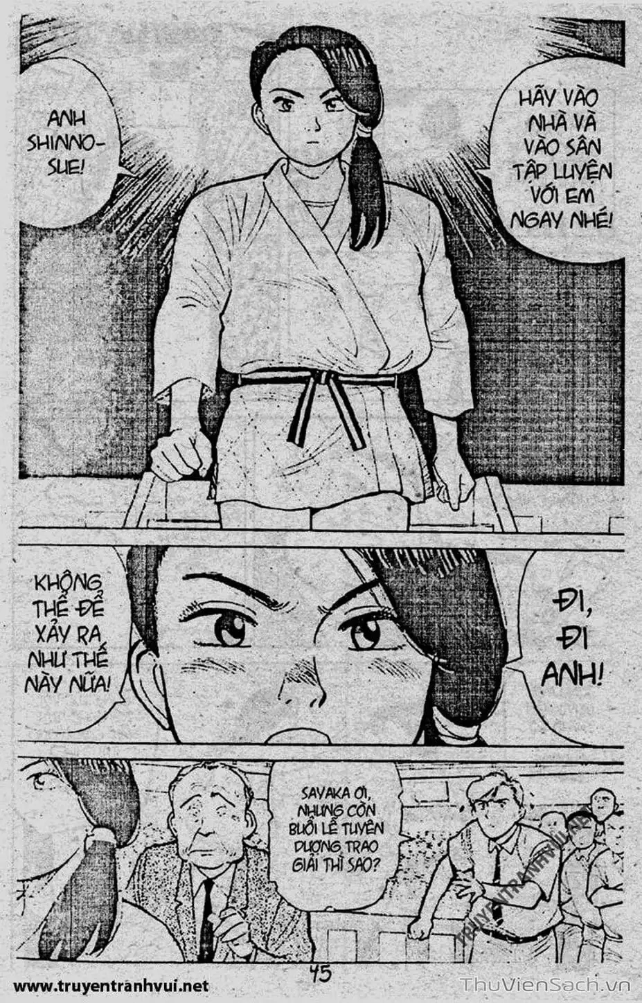 Truyện Tranh Tiểu Thư Nhu Đạo - Yawara! trang 6