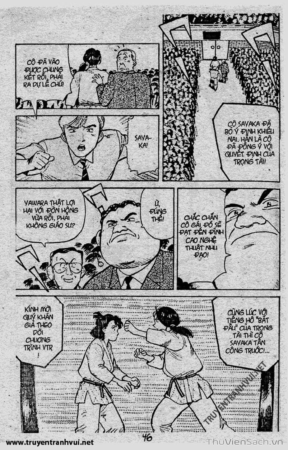 Truyện Tranh Tiểu Thư Nhu Đạo - Yawara! trang 6