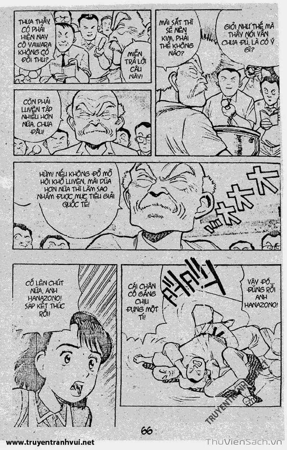 Truyện Tranh Tiểu Thư Nhu Đạo - Yawara! trang 6