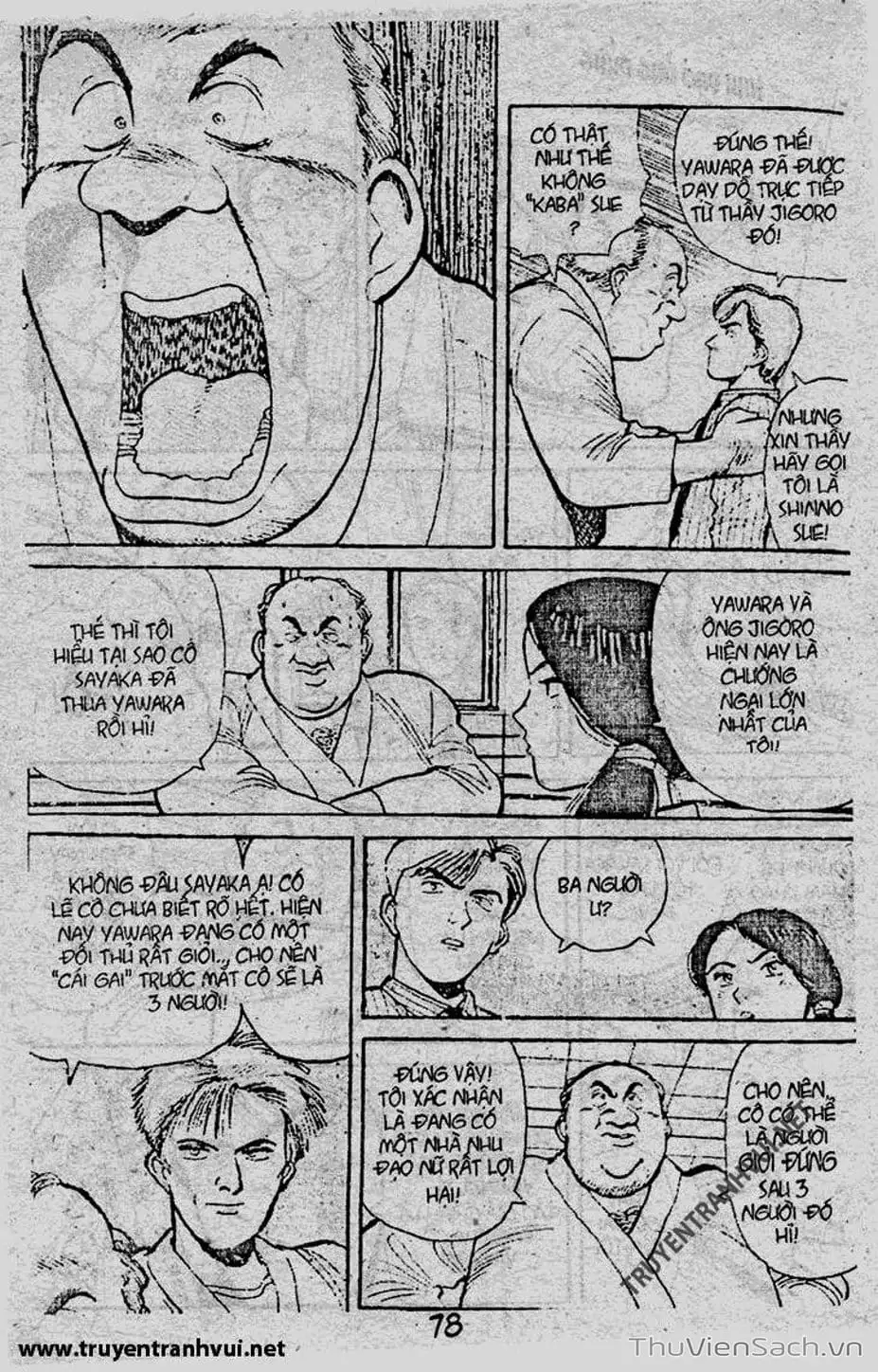 Truyện Tranh Tiểu Thư Nhu Đạo - Yawara! trang 6