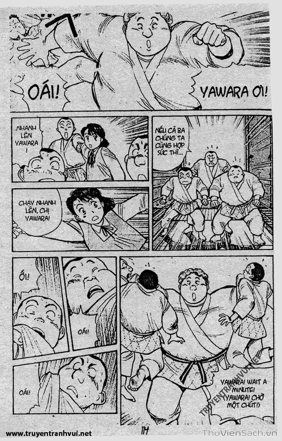 Truyện Tranh Tiểu Thư Nhu Đạo - Yawara! trang 6