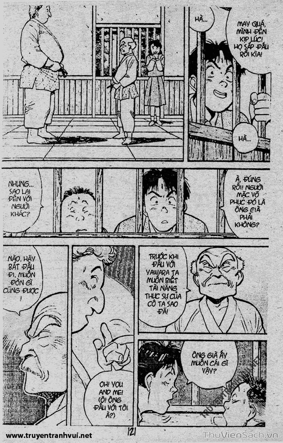 Truyện Tranh Tiểu Thư Nhu Đạo - Yawara! trang 6