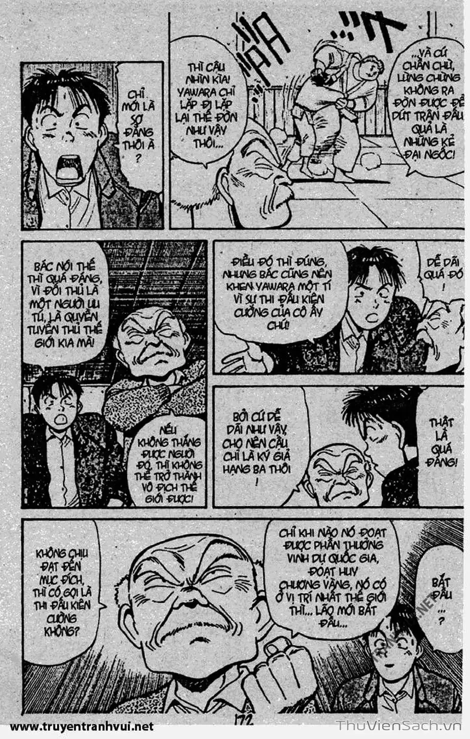 Truyện Tranh Tiểu Thư Nhu Đạo - Yawara! trang 6