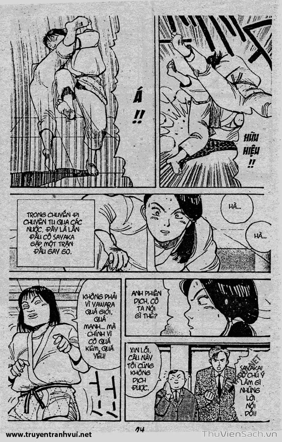 Truyện Tranh Tiểu Thư Nhu Đạo - Yawara! trang 6