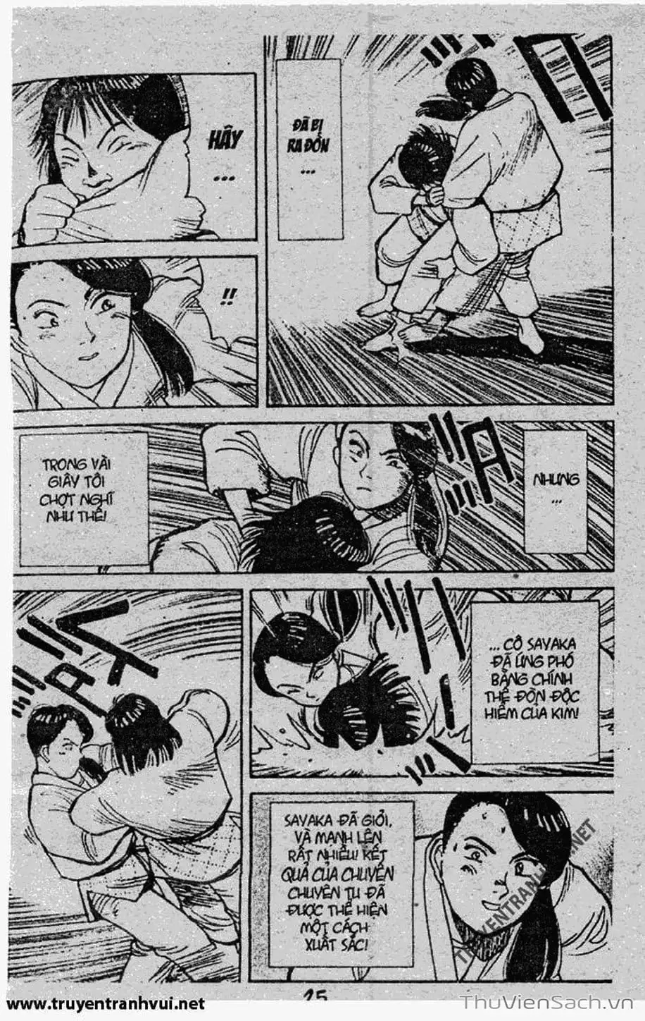 Truyện Tranh Tiểu Thư Nhu Đạo - Yawara! trang 6