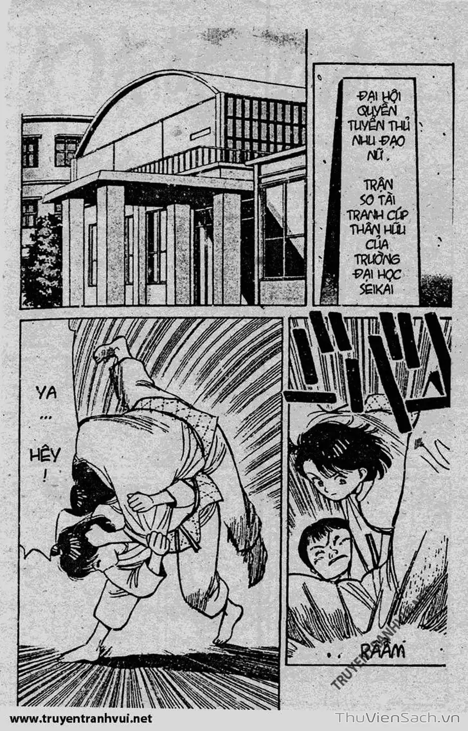 Truyện Tranh Tiểu Thư Nhu Đạo - Yawara! trang 6