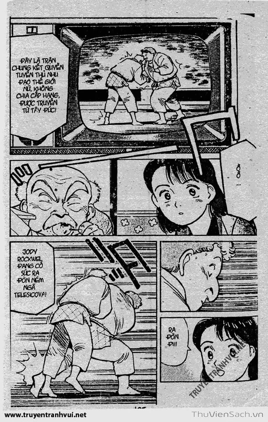 Truyện Tranh Tiểu Thư Nhu Đạo - Yawara! trang 6