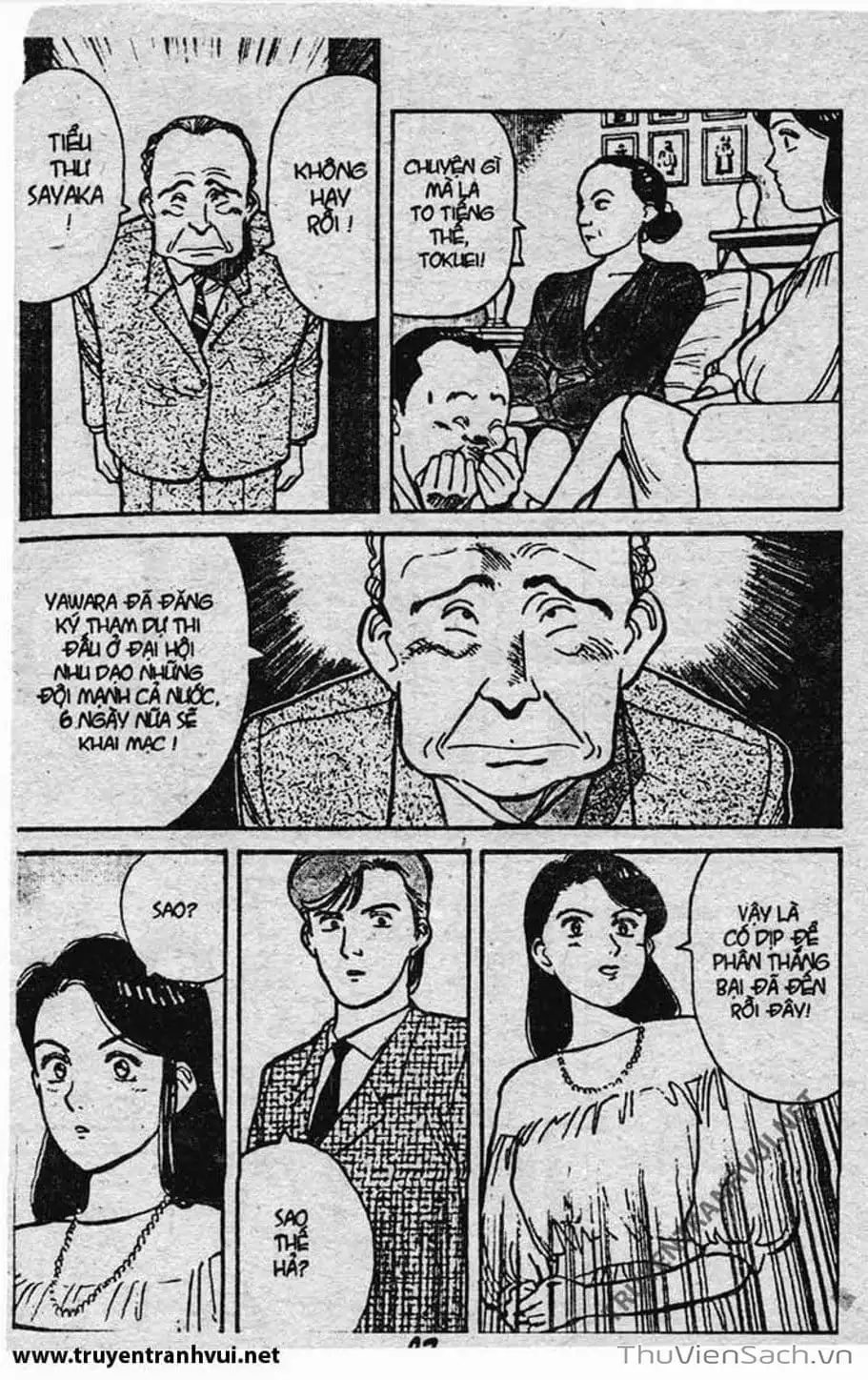 Truyện Tranh Tiểu Thư Nhu Đạo - Yawara! trang 6