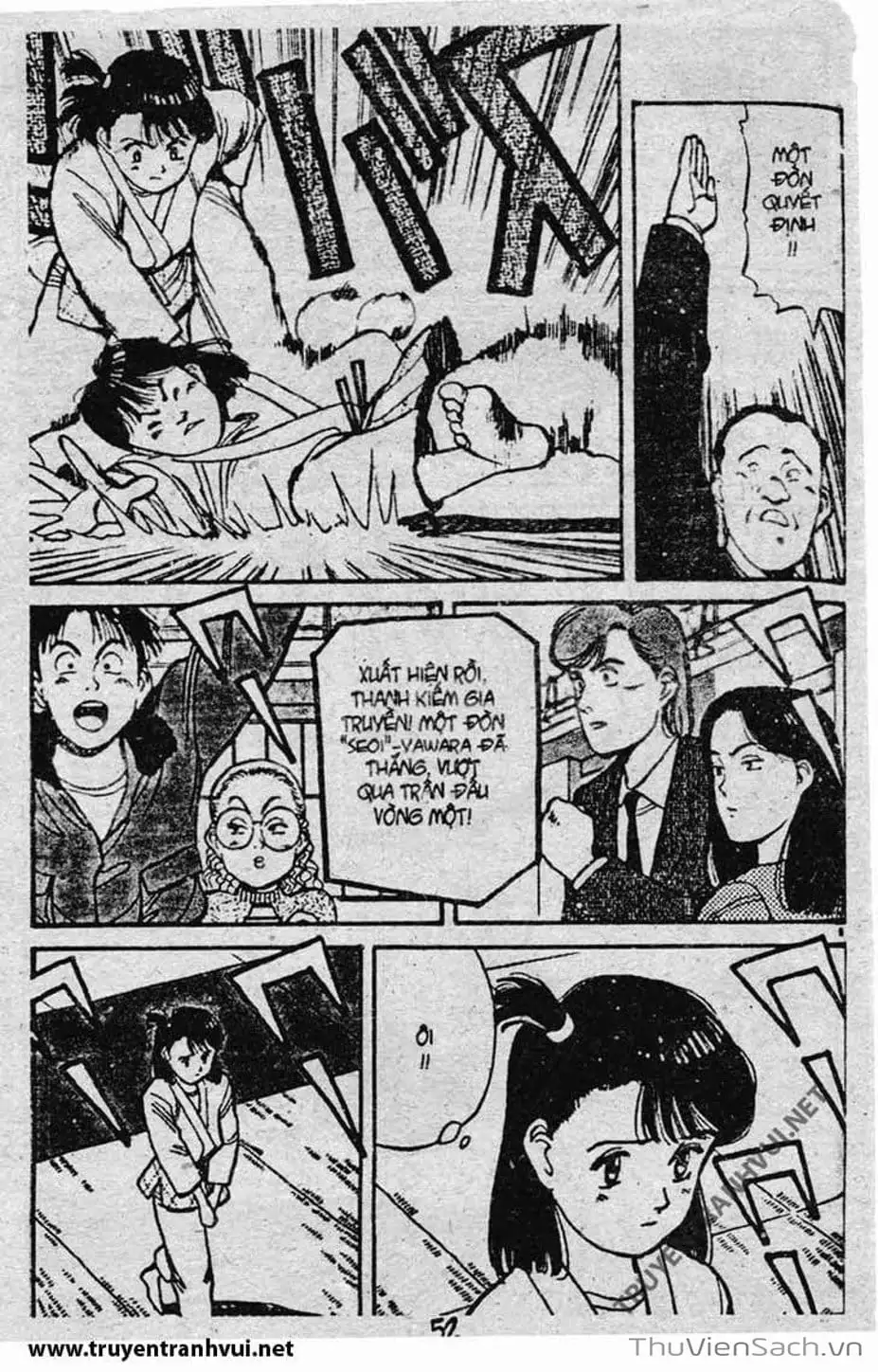 Truyện Tranh Tiểu Thư Nhu Đạo - Yawara! trang 6