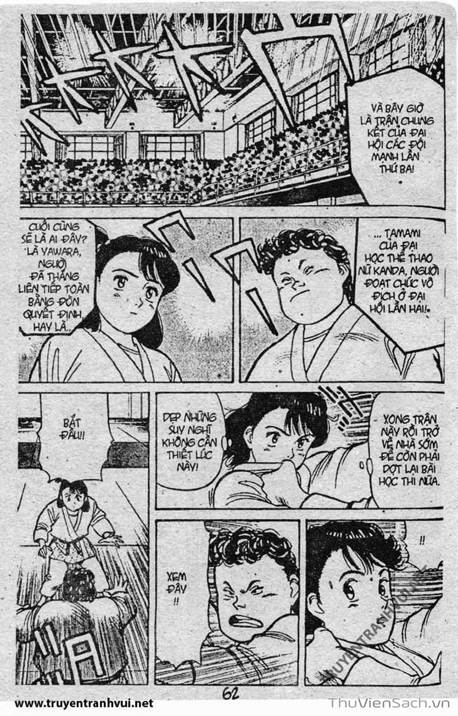 Truyện Tranh Tiểu Thư Nhu Đạo - Yawara! trang 6