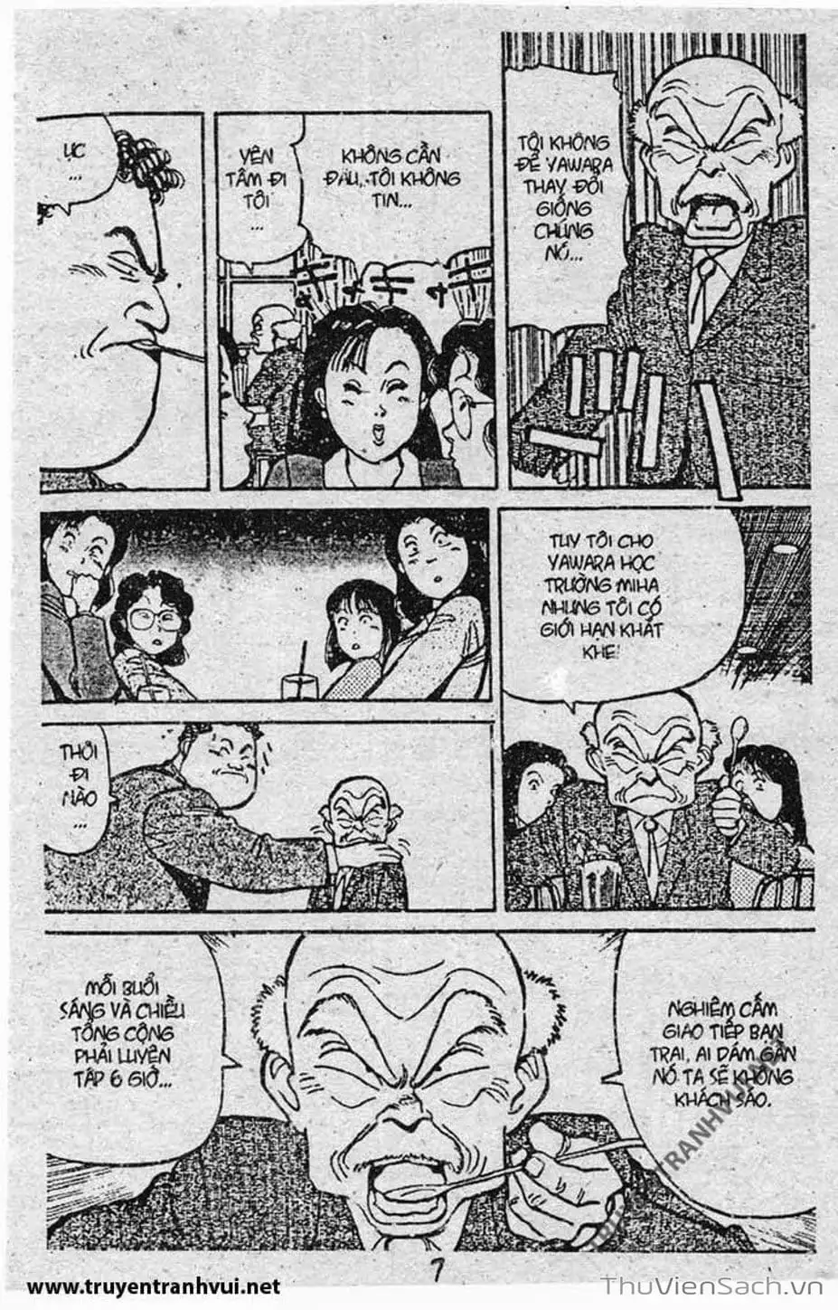 Truyện Tranh Tiểu Thư Nhu Đạo - Yawara! trang 6