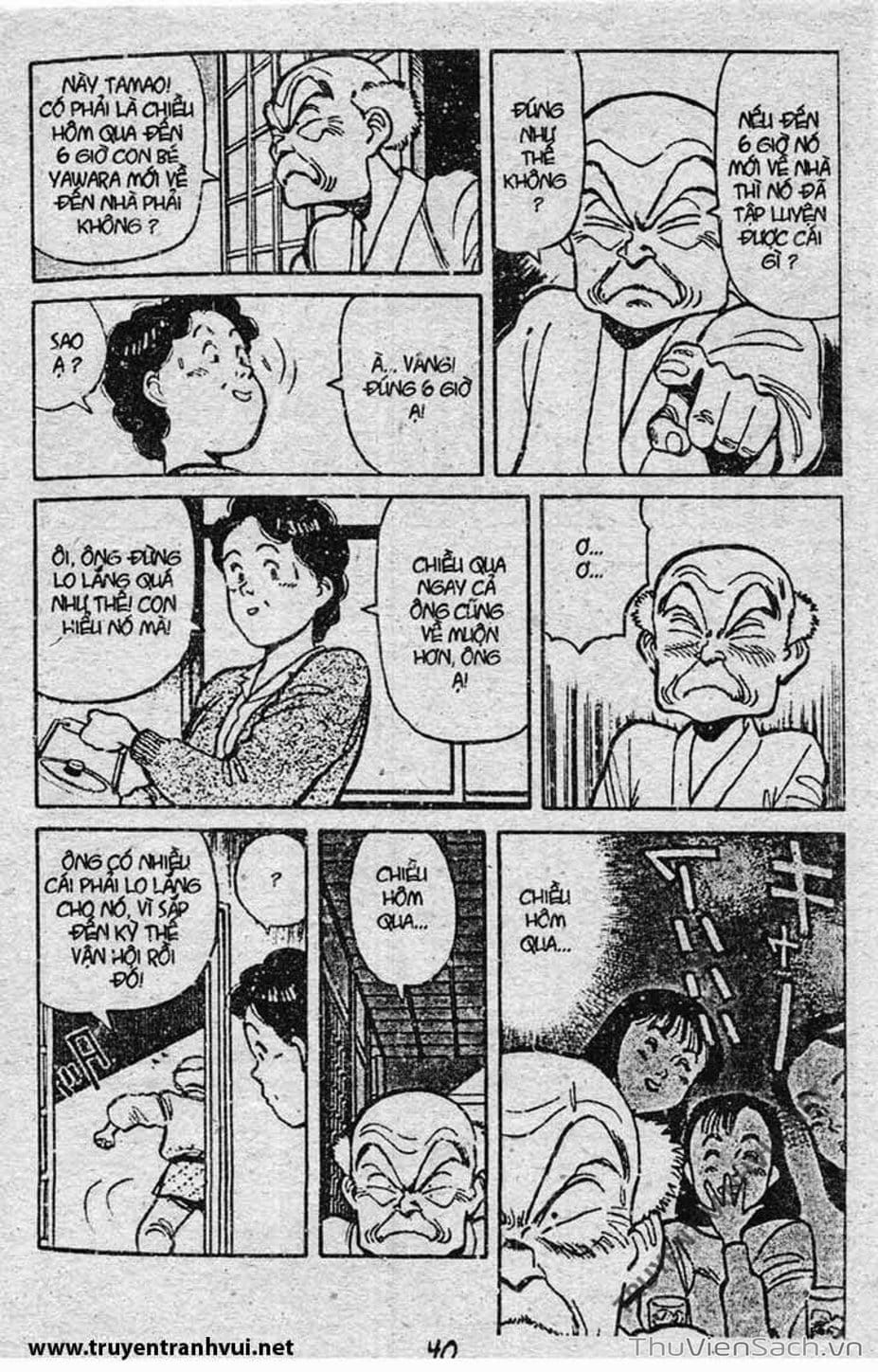 Truyện Tranh Tiểu Thư Nhu Đạo - Yawara! trang 6