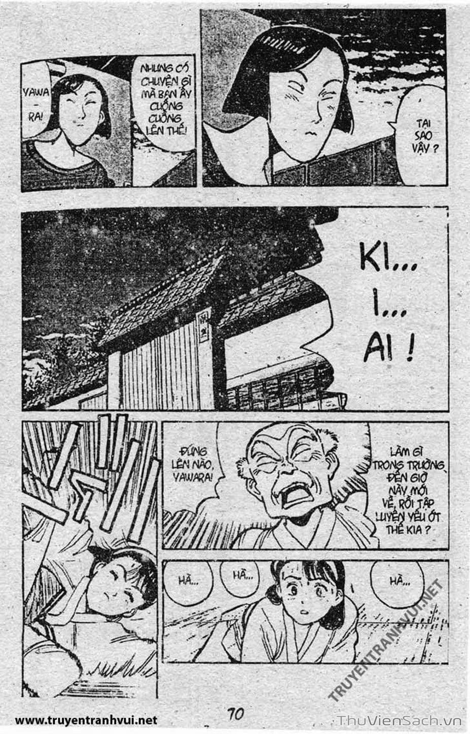 Truyện Tranh Tiểu Thư Nhu Đạo - Yawara! trang 6