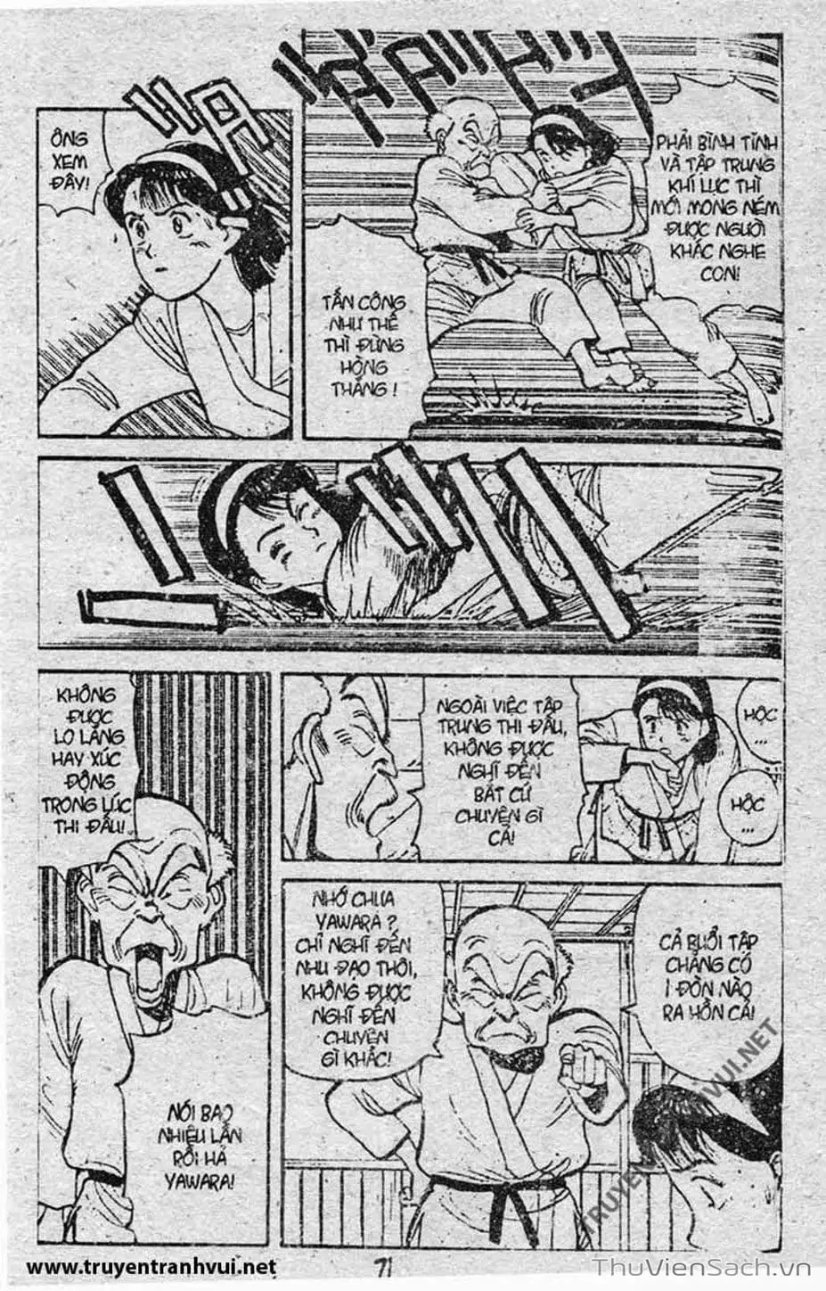 Truyện Tranh Tiểu Thư Nhu Đạo - Yawara! trang 6
