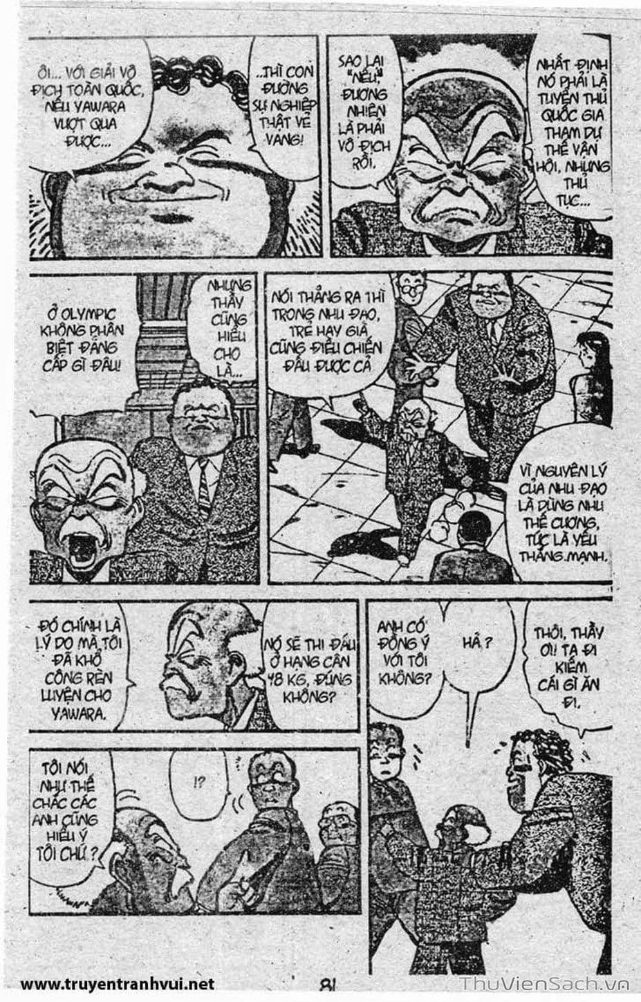 Truyện Tranh Tiểu Thư Nhu Đạo - Yawara! trang 6