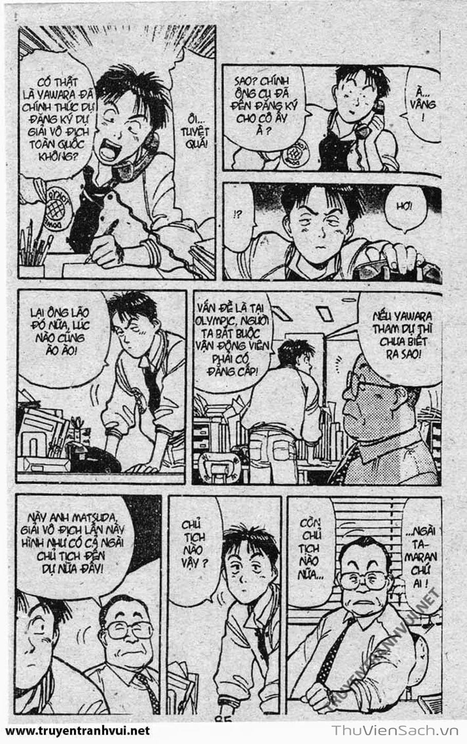 Truyện Tranh Tiểu Thư Nhu Đạo - Yawara! trang 6