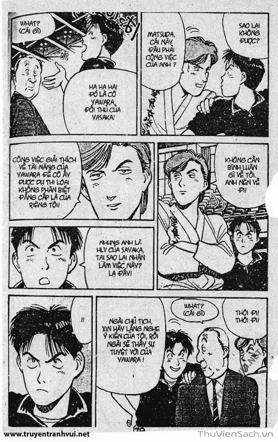 Truyện Tranh Tiểu Thư Nhu Đạo - Yawara! trang 6