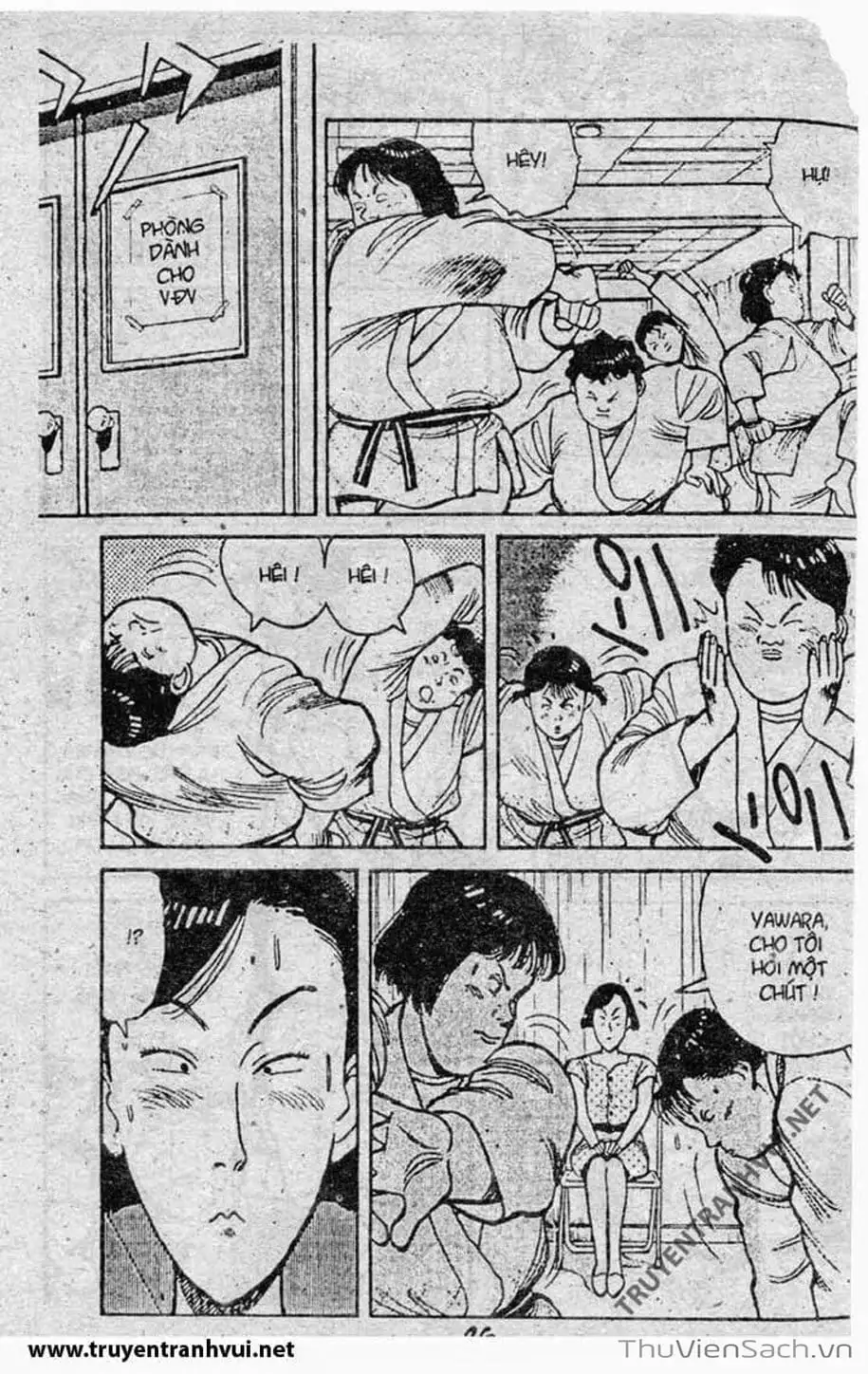 Truyện Tranh Tiểu Thư Nhu Đạo - Yawara! trang 6