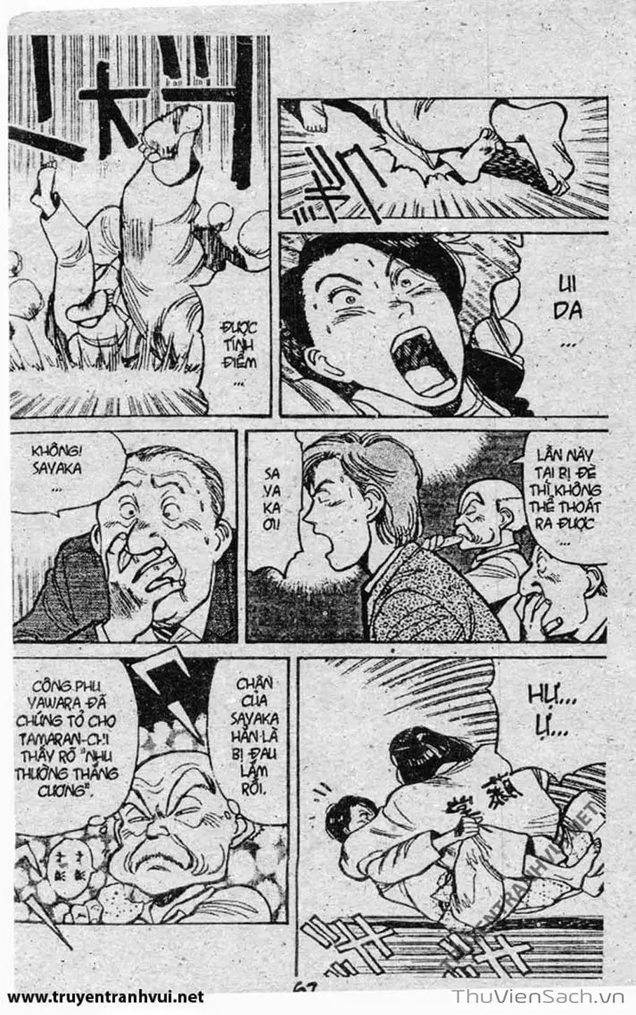 Truyện Tranh Tiểu Thư Nhu Đạo - Yawara! trang 6