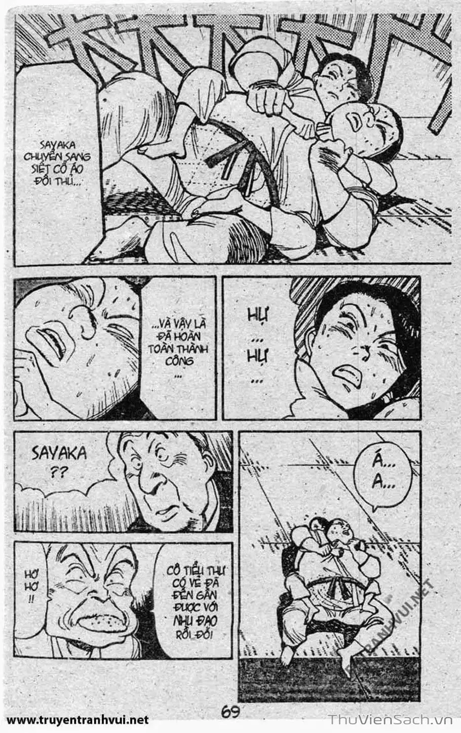 Truyện Tranh Tiểu Thư Nhu Đạo - Yawara! trang 6