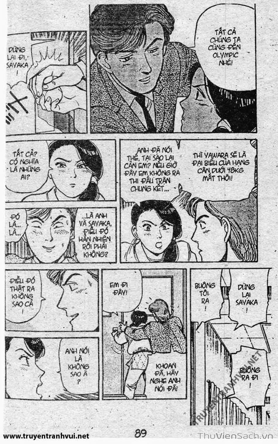 Truyện Tranh Tiểu Thư Nhu Đạo - Yawara! trang 6