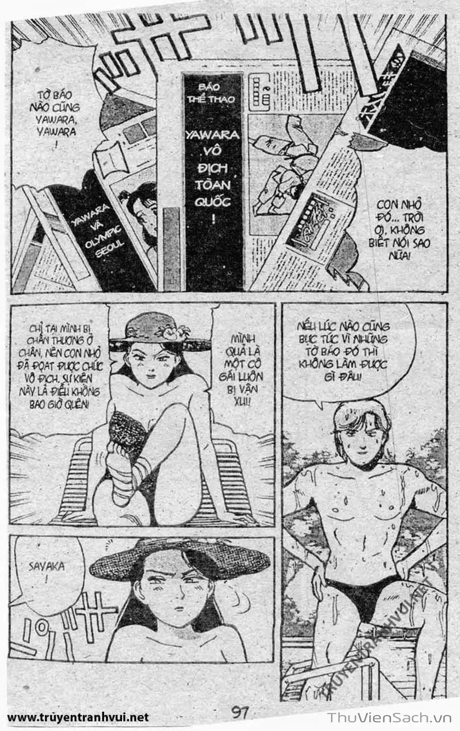 Truyện Tranh Tiểu Thư Nhu Đạo - Yawara! trang 6