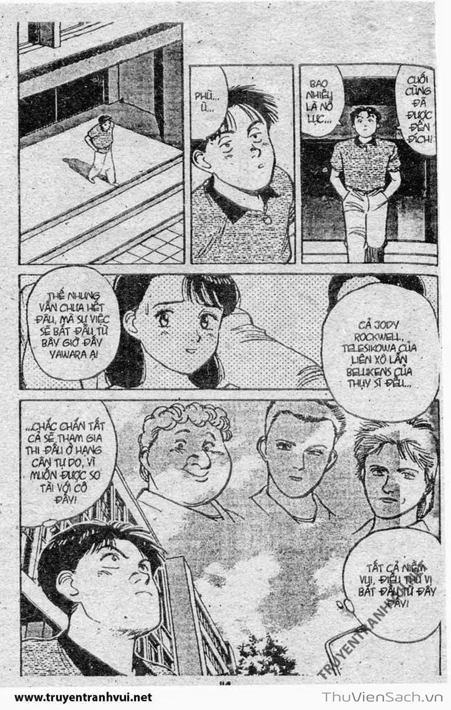 Truyện Tranh Tiểu Thư Nhu Đạo - Yawara! trang 6