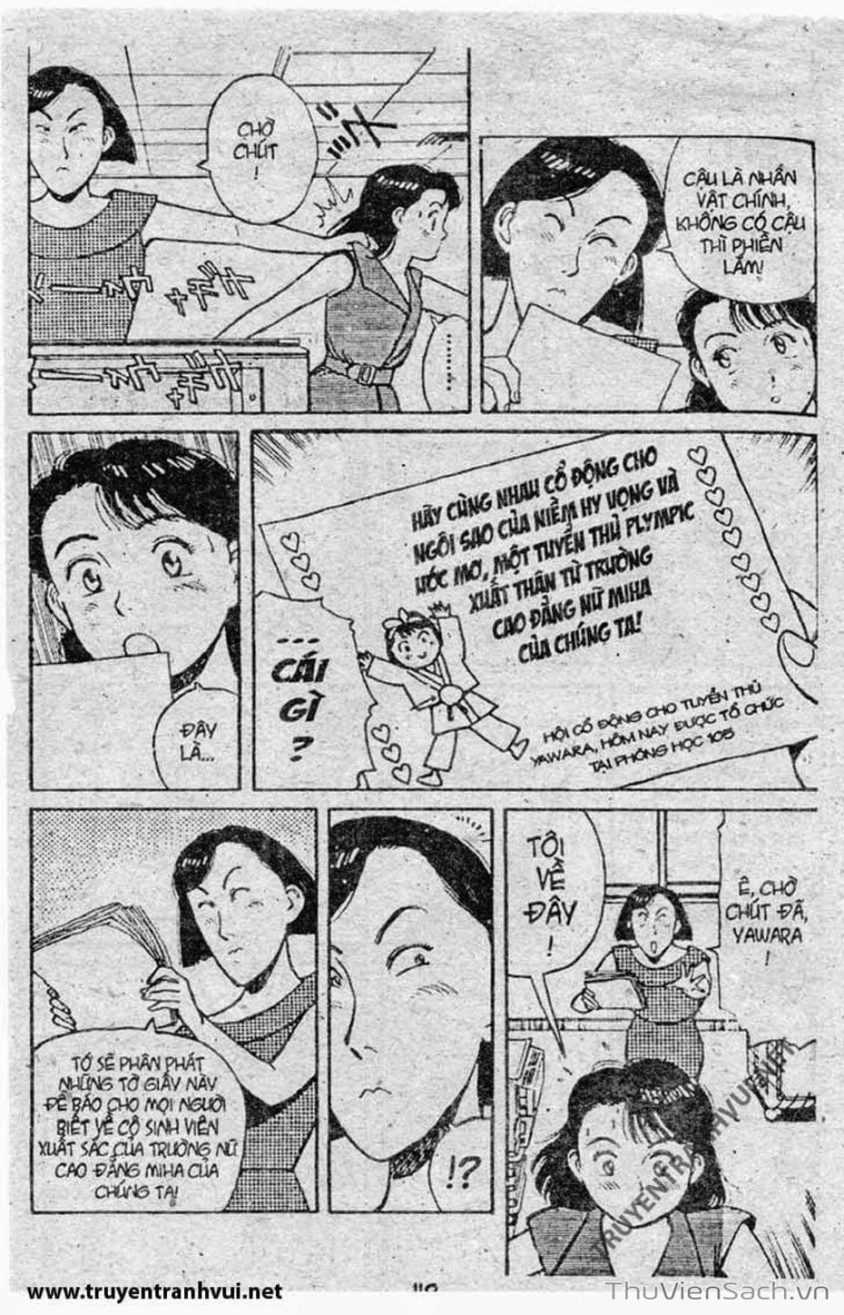 Truyện Tranh Tiểu Thư Nhu Đạo - Yawara! trang 6