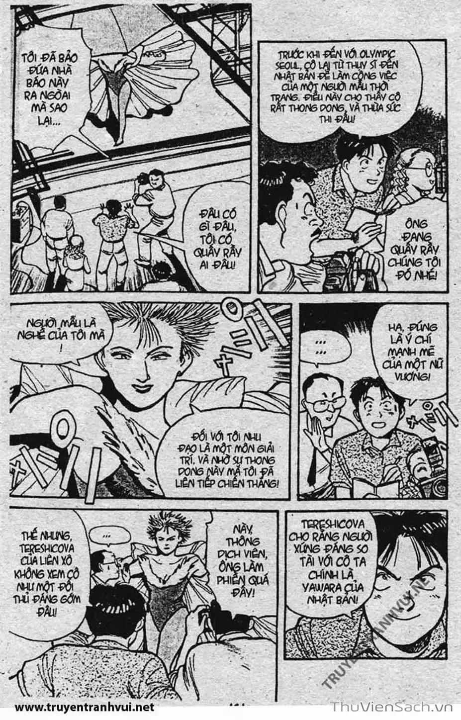 Truyện Tranh Tiểu Thư Nhu Đạo - Yawara! trang 6