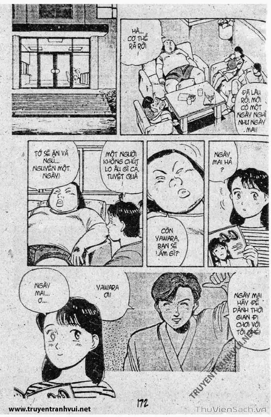 Truyện Tranh Tiểu Thư Nhu Đạo - Yawara! trang 6