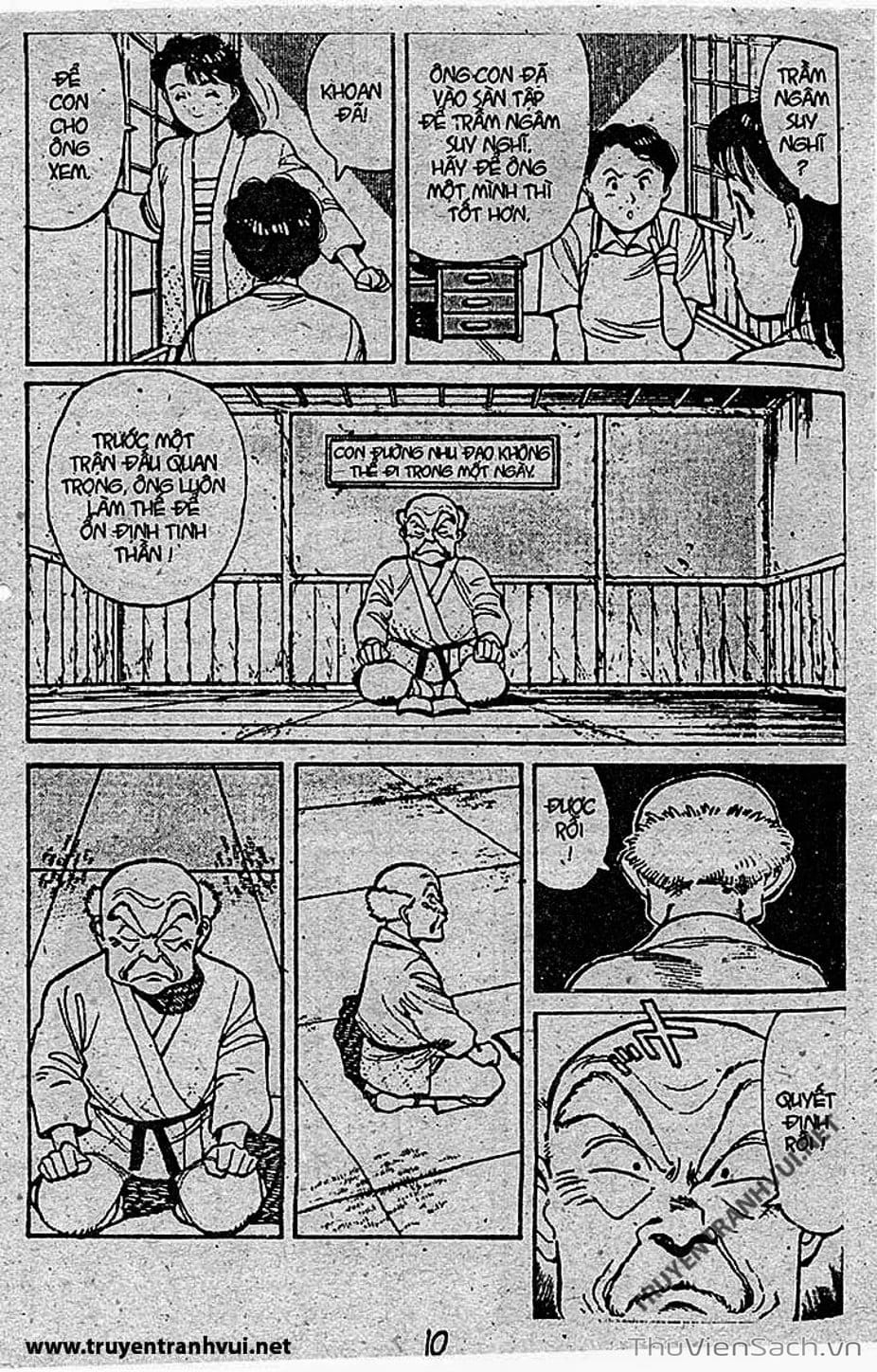 Truyện Tranh Tiểu Thư Nhu Đạo - Yawara! trang 6