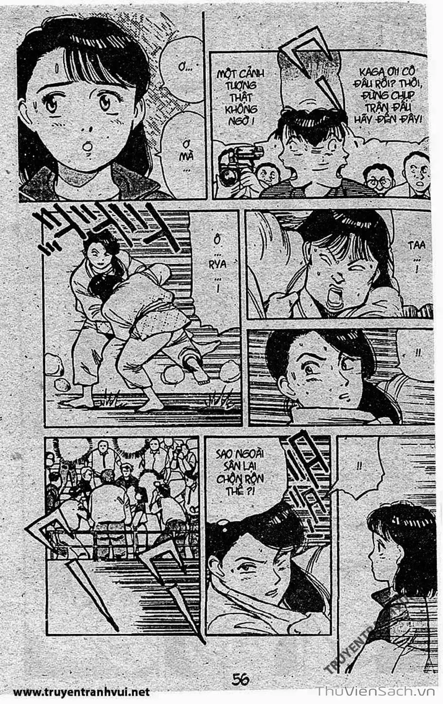 Truyện Tranh Tiểu Thư Nhu Đạo - Yawara! trang 6