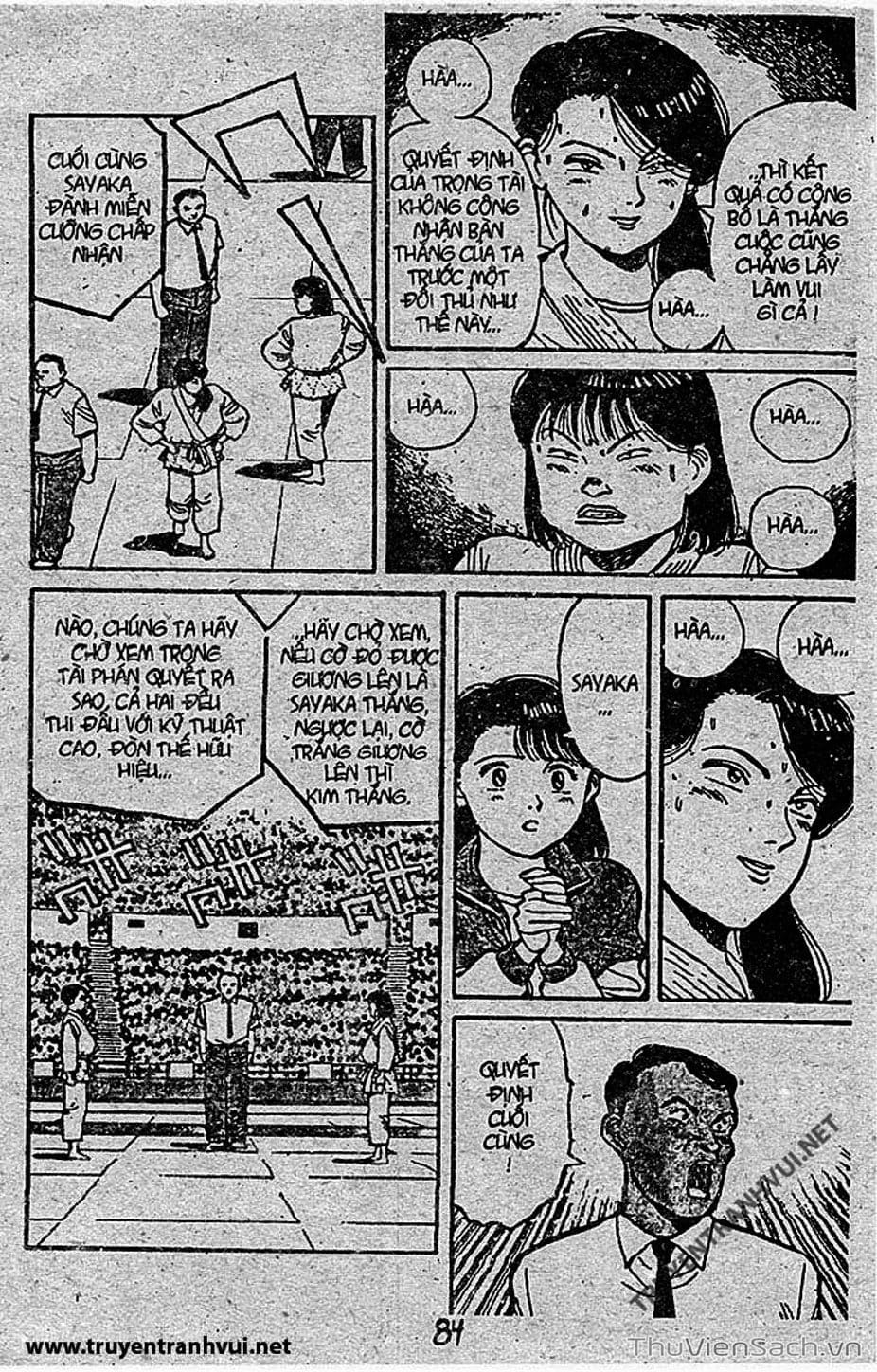 Truyện Tranh Tiểu Thư Nhu Đạo - Yawara! trang 6