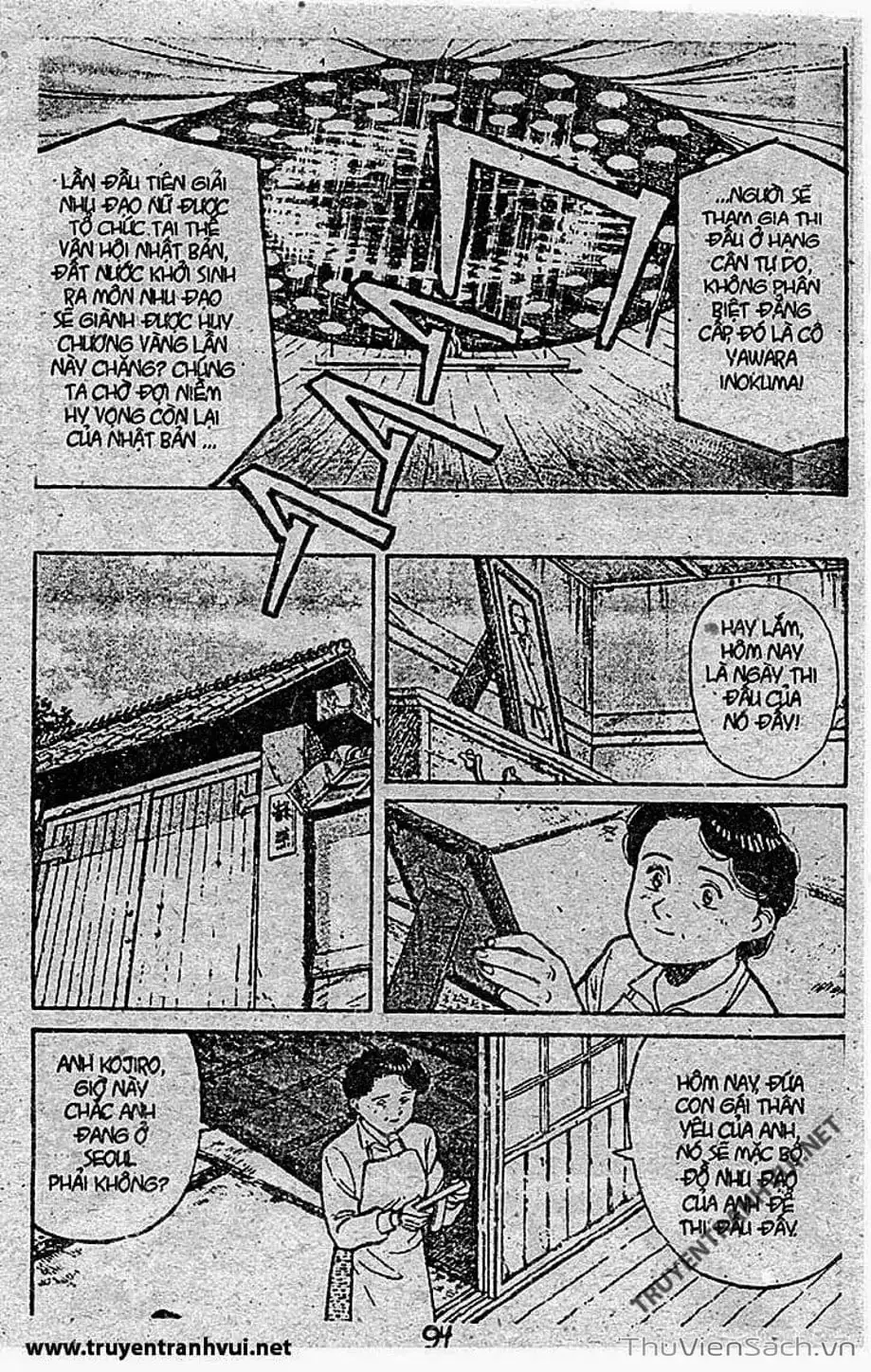 Truyện Tranh Tiểu Thư Nhu Đạo - Yawara! trang 6