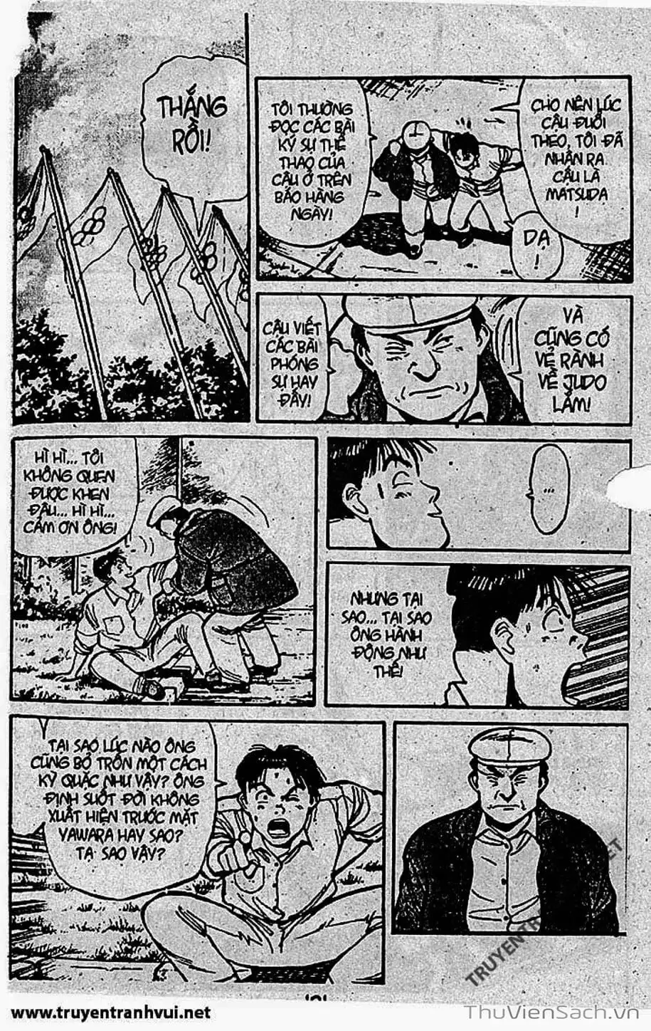 Truyện Tranh Tiểu Thư Nhu Đạo - Yawara! trang 6