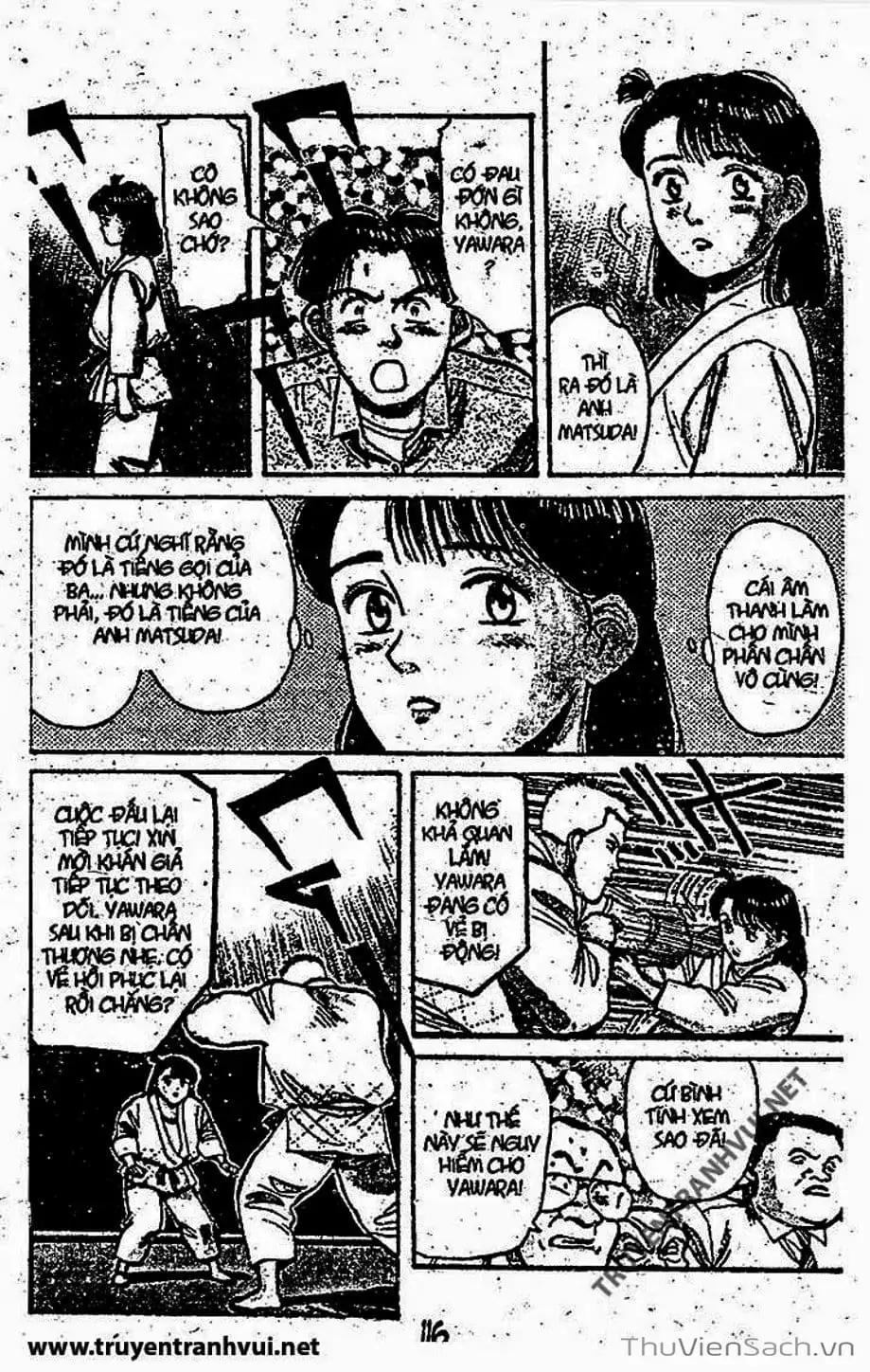 Truyện Tranh Tiểu Thư Nhu Đạo - Yawara! trang 6
