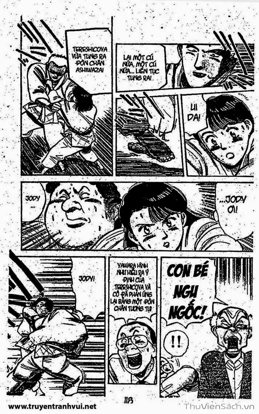 Truyện Tranh Tiểu Thư Nhu Đạo - Yawara! trang 6