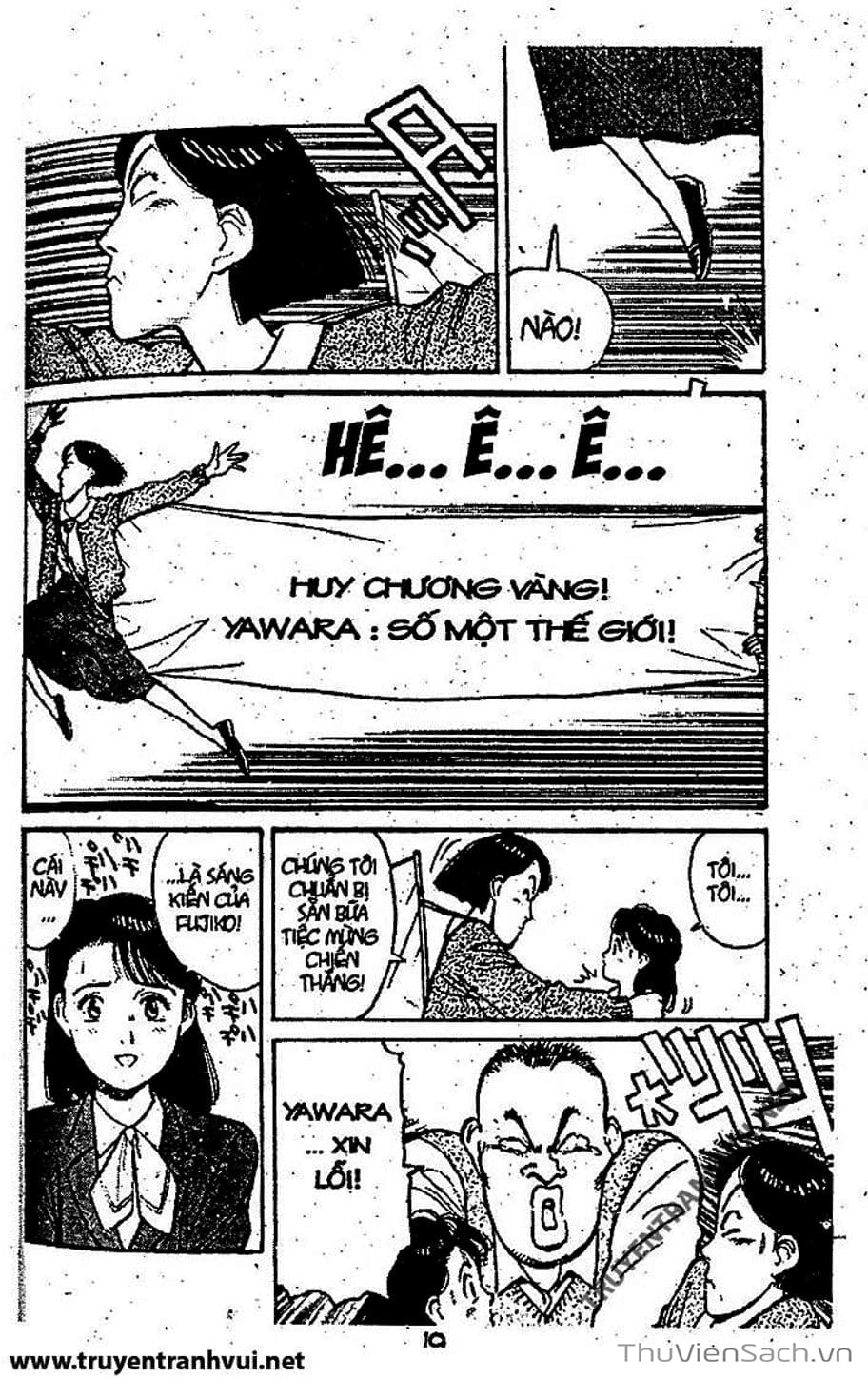 Truyện Tranh Tiểu Thư Nhu Đạo - Yawara! trang 6