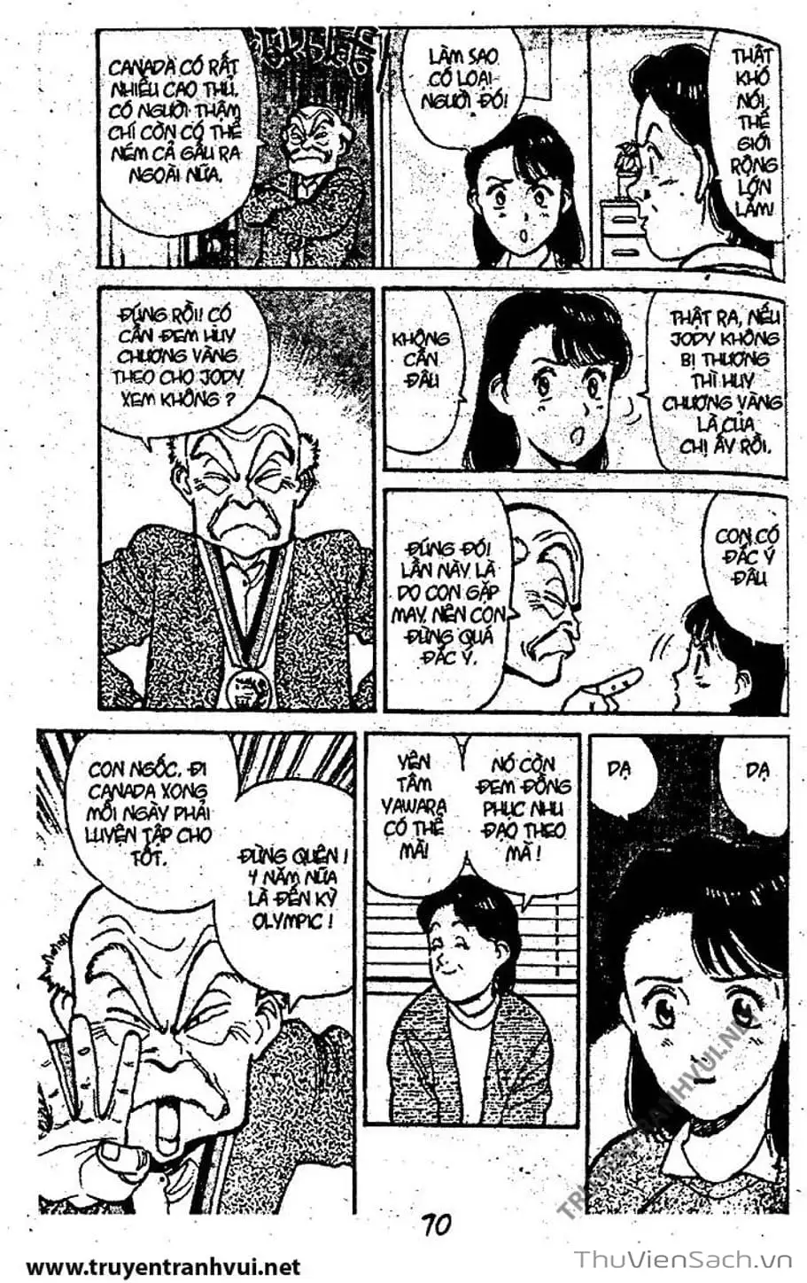 Truyện Tranh Tiểu Thư Nhu Đạo - Yawara! trang 6