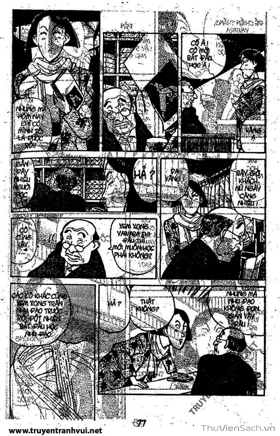 Truyện Tranh Tiểu Thư Nhu Đạo - Yawara! trang 6