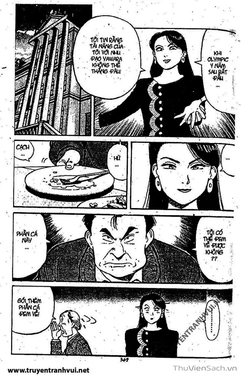 Truyện Tranh Tiểu Thư Nhu Đạo - Yawara! trang 6