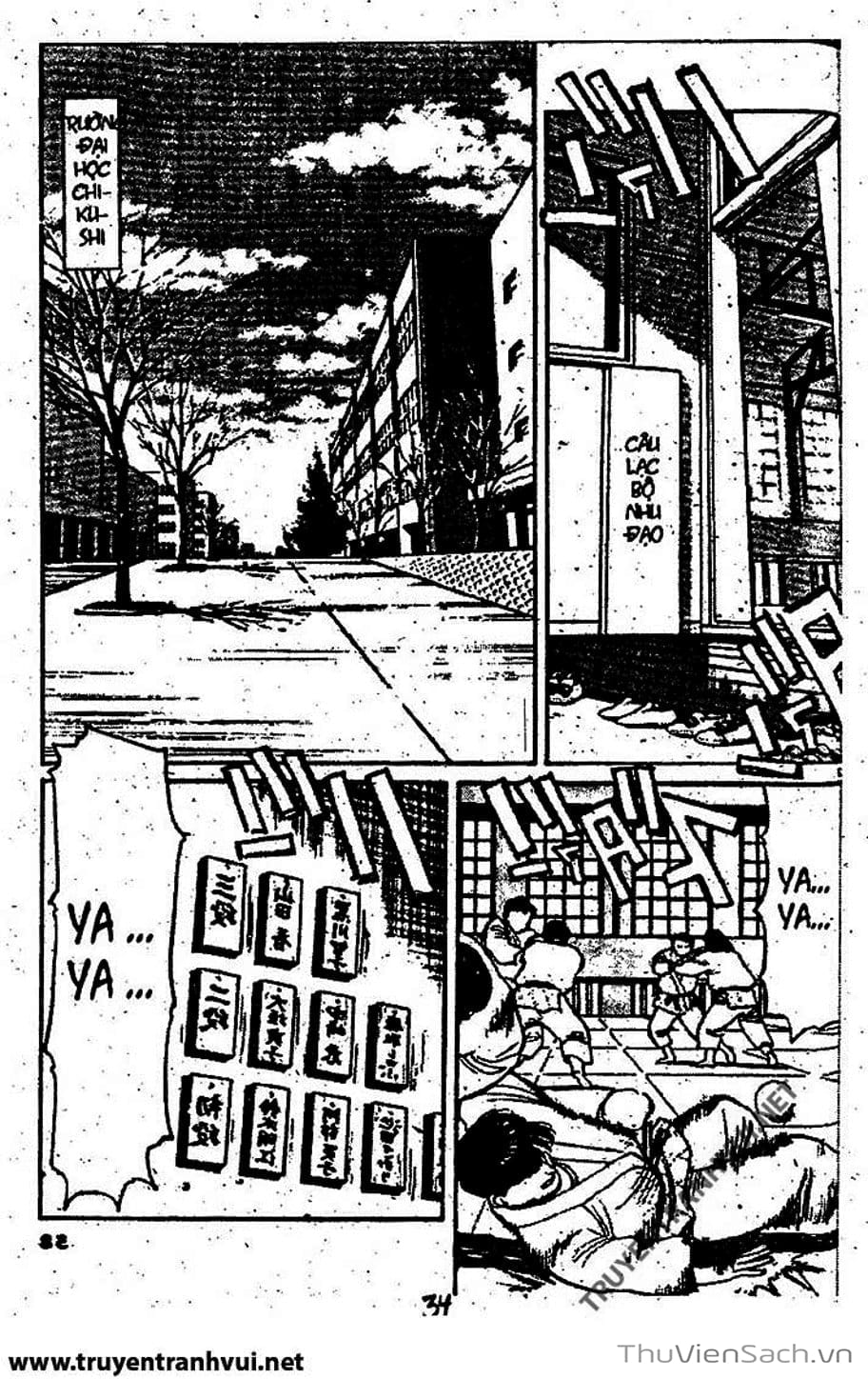 Truyện Tranh Tiểu Thư Nhu Đạo - Yawara! trang 6