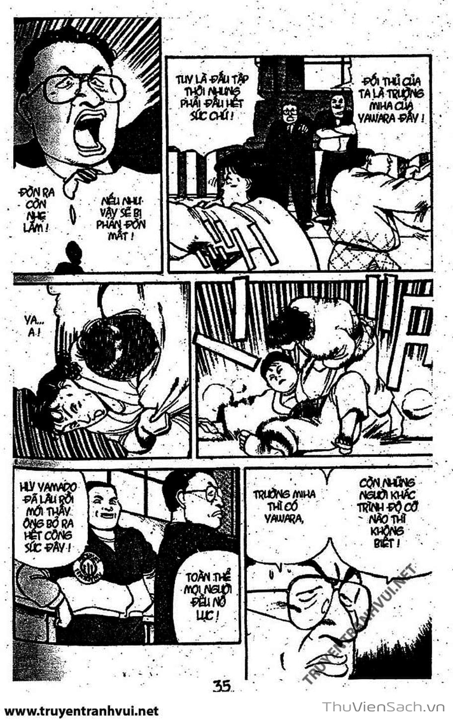 Truyện Tranh Tiểu Thư Nhu Đạo - Yawara! trang 6