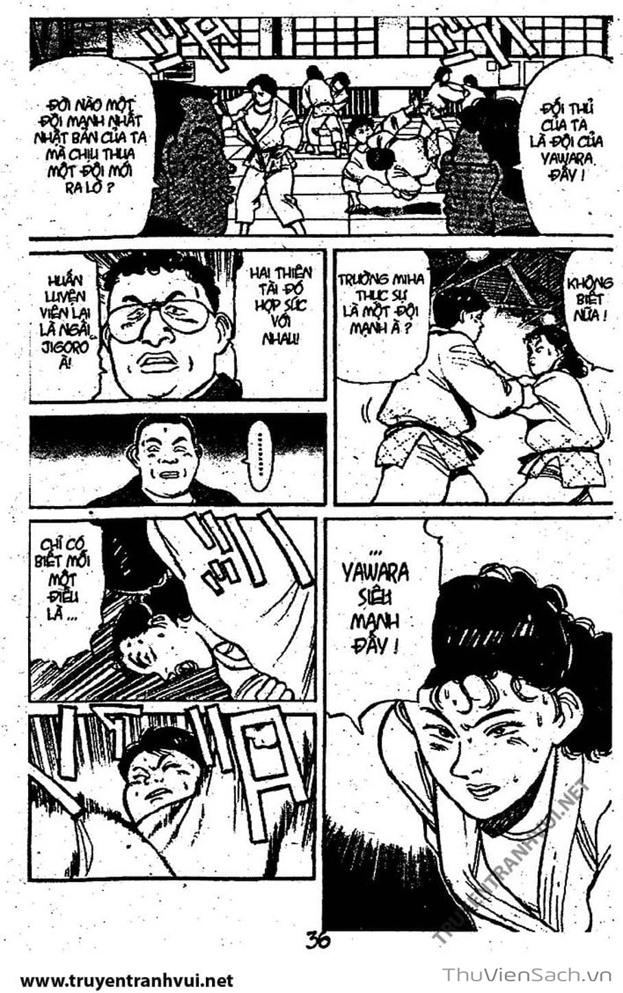 Truyện Tranh Tiểu Thư Nhu Đạo - Yawara! trang 6