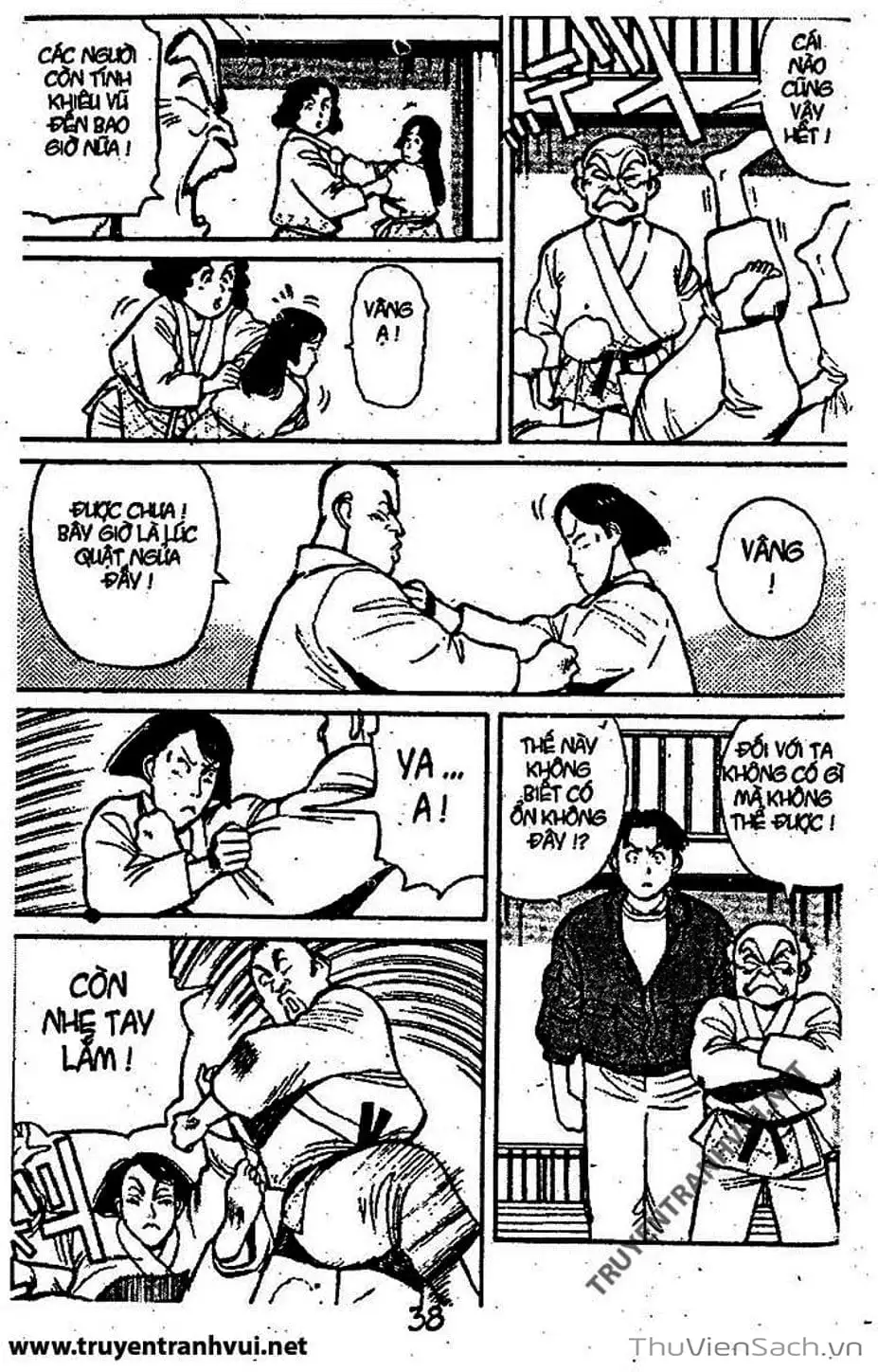 Truyện Tranh Tiểu Thư Nhu Đạo - Yawara! trang 6