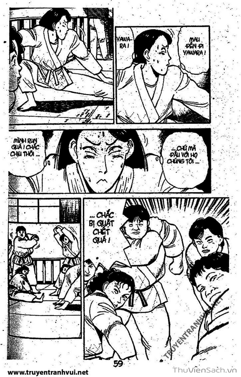 Truyện Tranh Tiểu Thư Nhu Đạo - Yawara! trang 6