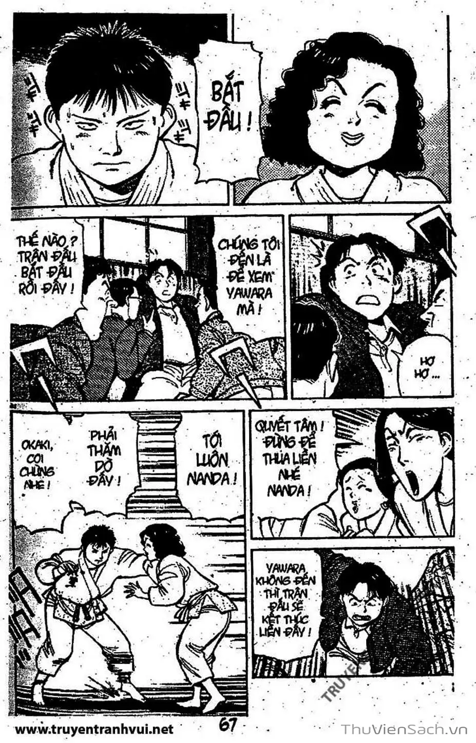 Truyện Tranh Tiểu Thư Nhu Đạo - Yawara! trang 6